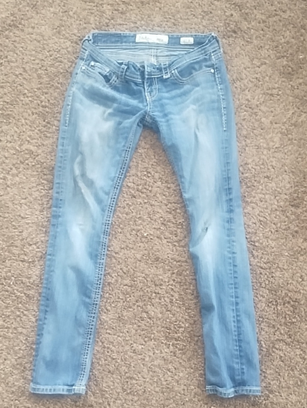 BKE Women's Skinny Jeans - Light Blue Wash
